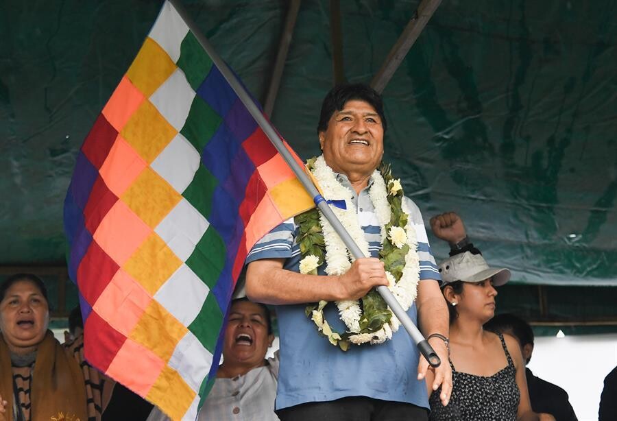 Evo Morales Declares Candidacy for Presidency Again