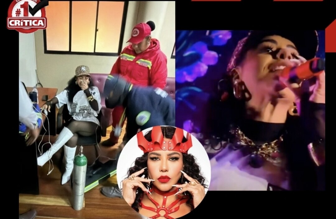 Singer Demphra Performed with Oxygen Tank in Bolivia