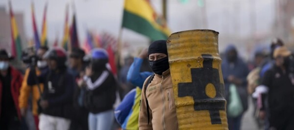 Политический кризис в Боливии: Марш против правительства