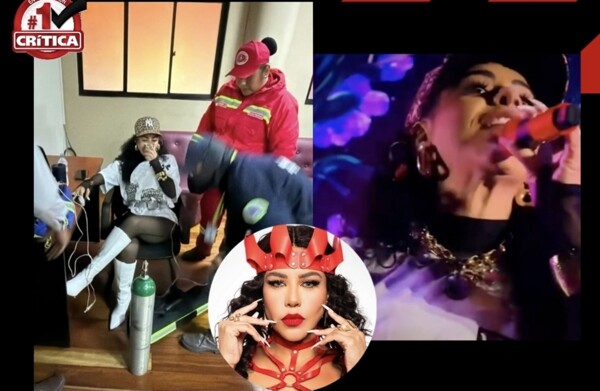 Singer Demphra Performed with Oxygen Tank in Bolivia